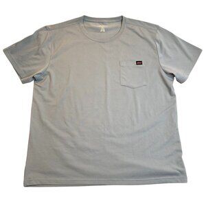 Dickies Men's T-Shirt 2XL Light Blue Crewneck With Pocket